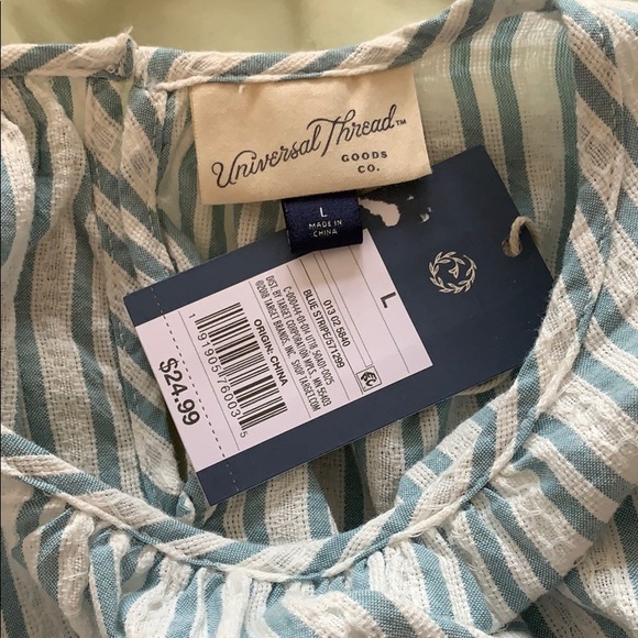 Striped Ruffle Blouse - Picture 11 of 11